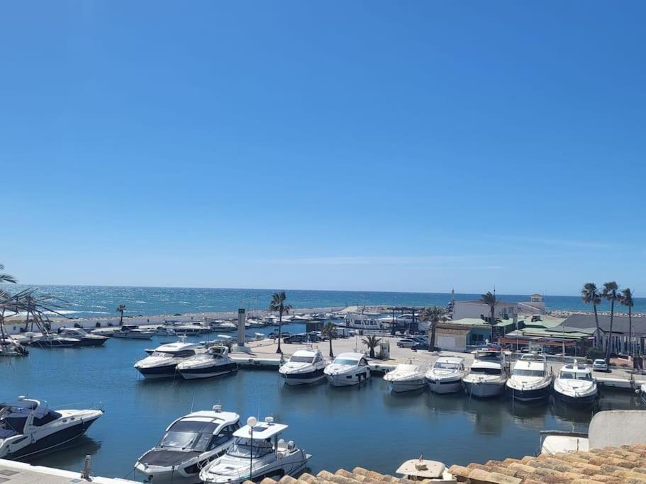 Casita Junto Al Mar En El Puerto De Cabopino Villa Marbella Eksteriør bilde